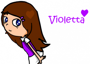 Kreslená Violetta